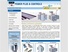 Tablet Screenshot of powerpluscontrols.com